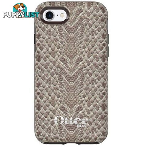 Otterbox Symmetry Leather iPhone 8 / iPhone 7 - Brown/Light Snake Skin - 660543405214/78-51132 - OtterBox