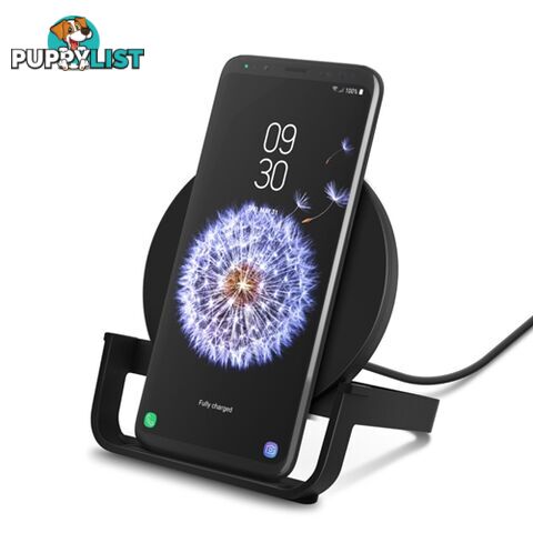 Belkin Wireless Charging Stand (Boost Up) 10W - Black - 745883775224/F7U083AUBLK - Belkin