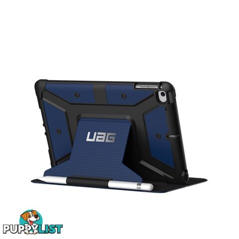 UAG Metropolis Rugged Folio Case for iPad Mini 5 2019 & Mini 4 - Cobalt - 812451030686/121616115050 - UAG