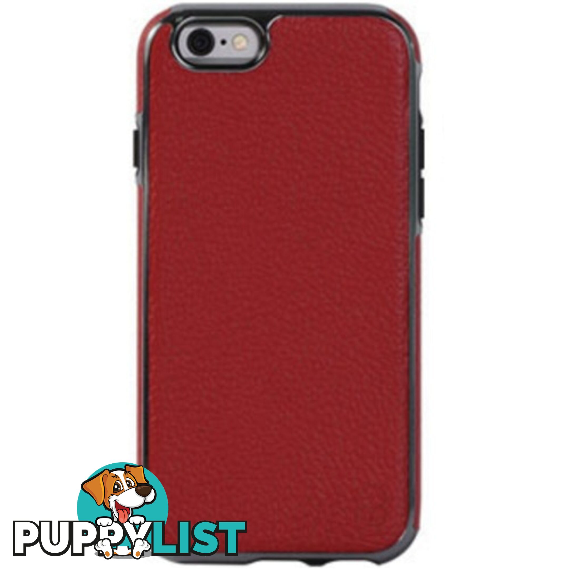 Patchworks Level Prestige Leather Case for iPhone 6 / 6S Plus - Red - 8809453315240/ITGL411 - Patchworks