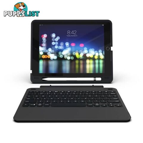 Zagg Slim Book Go Bluetooth Keyboard Case iPad Pro 12.9 3rd Gen - Black - 848467080261/103302326 - ZAGG