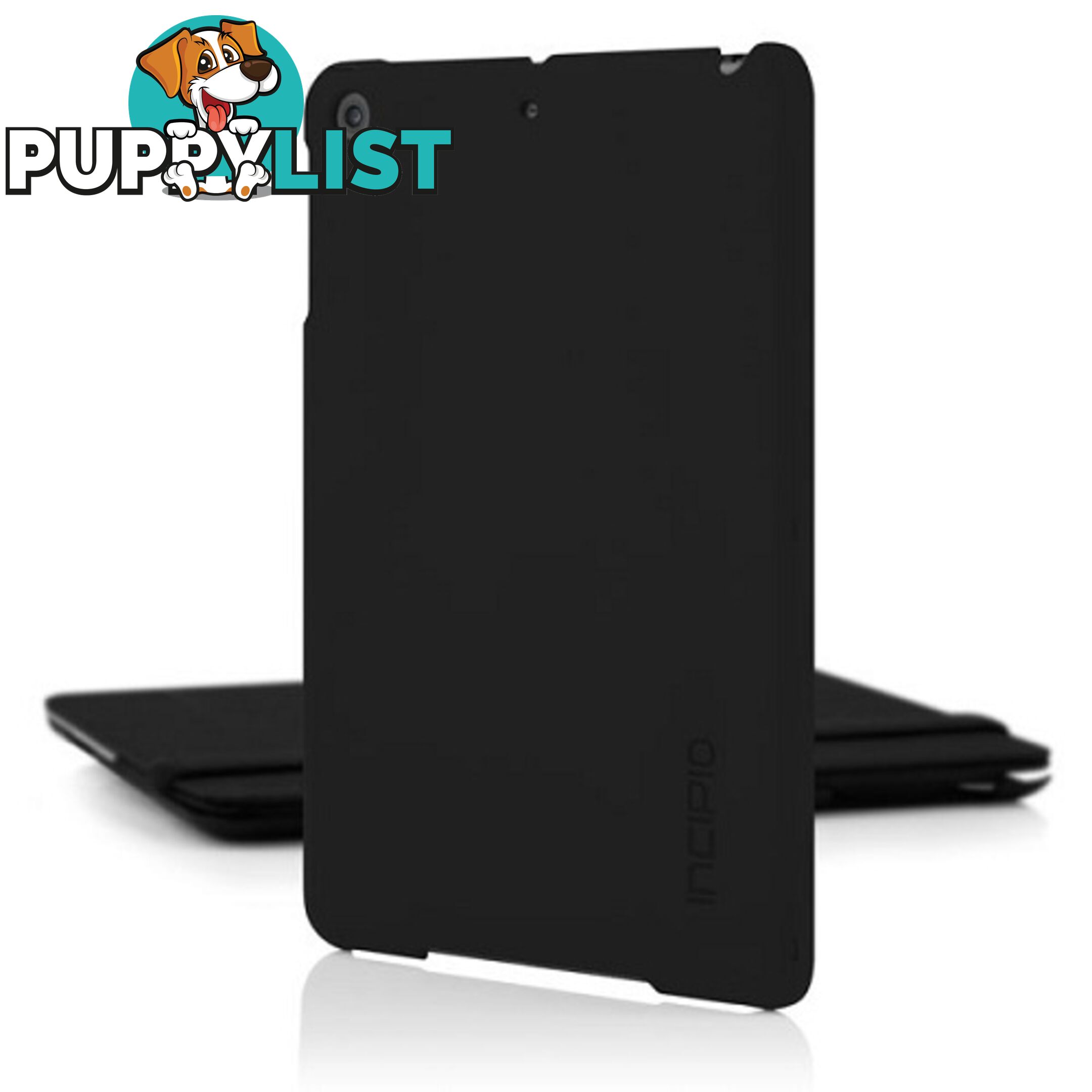 Incipio Watson Folio Wallet Case for Apple iPad Mini Retina - Black - 840076110506/IPD-340-BLK - Incipio