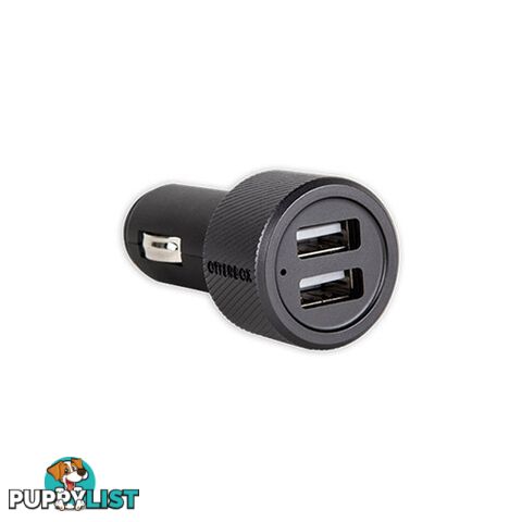 Otterbox Rugged Car Charger with 2 USB 2.4 Amp - Speed Charge - 660543406068/78-51151 - OtterBox