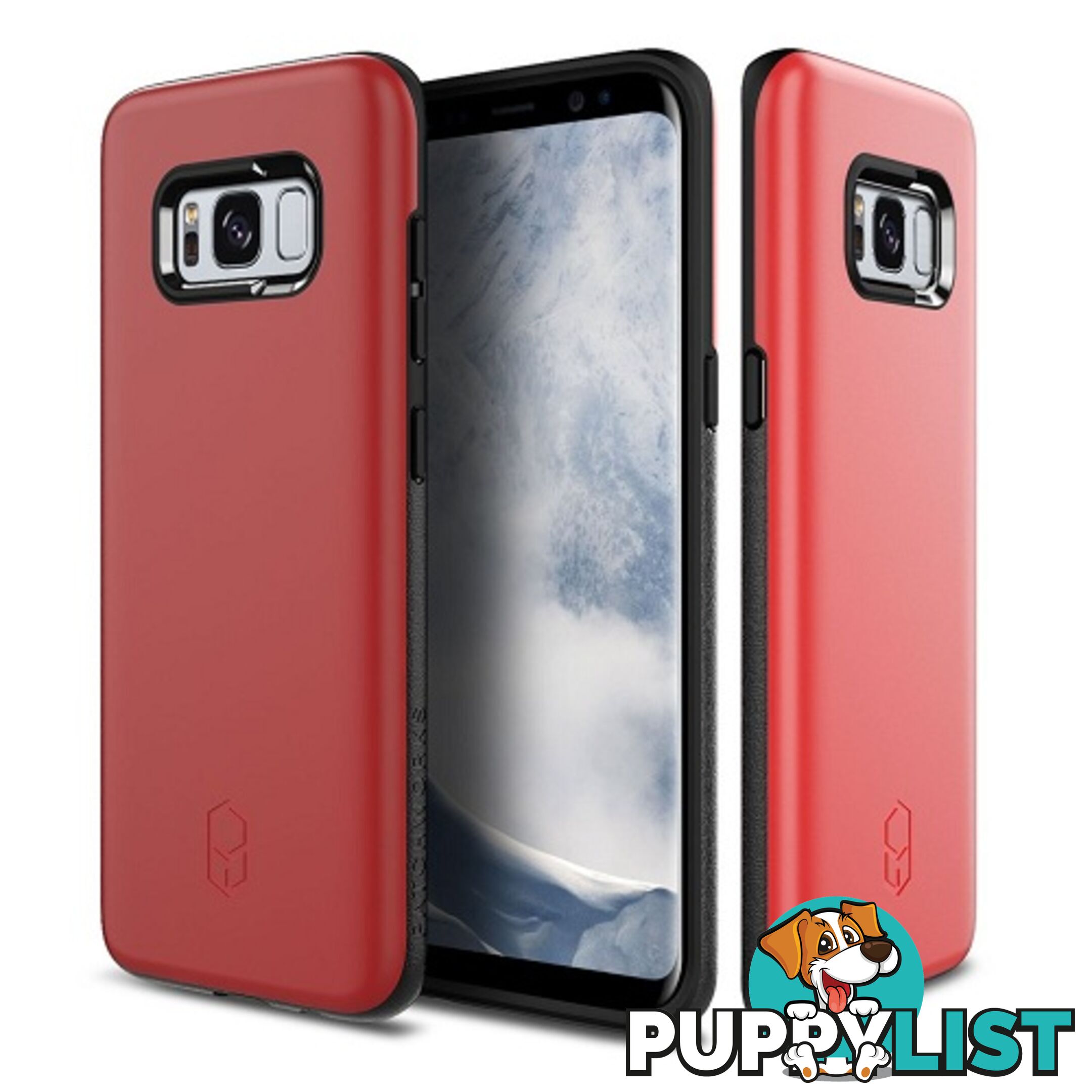 Patchworks ITG Level Rugged Case for Samsung Galaxy S8 - Red - 8809453317756/ITGL138 - Patchworks