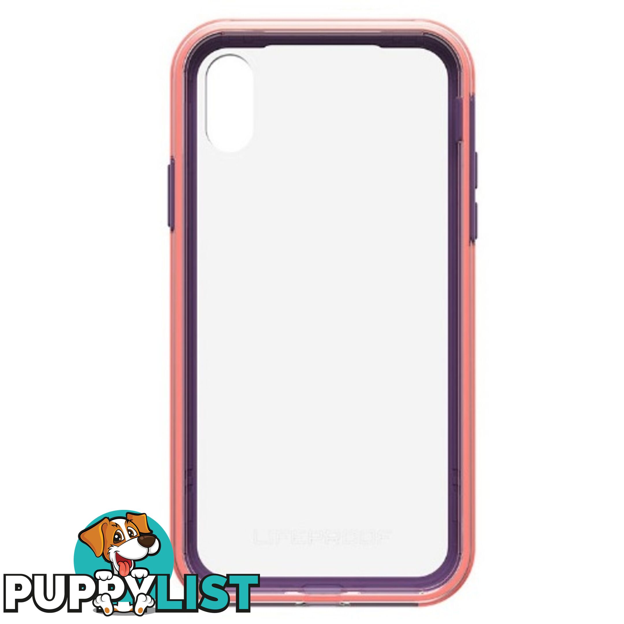 LifeProof Slam Case for iPhone X - Clear / Coral / Lilac - 660543435228/77-57434 - LifeProof