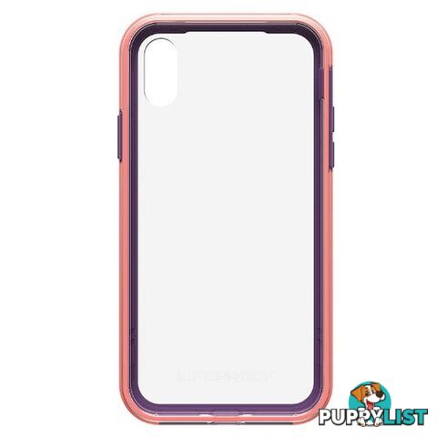 LifeProof Slam Case for iPhone X - Clear / Coral / Lilac - 660543435228/77-57434 - LifeProof