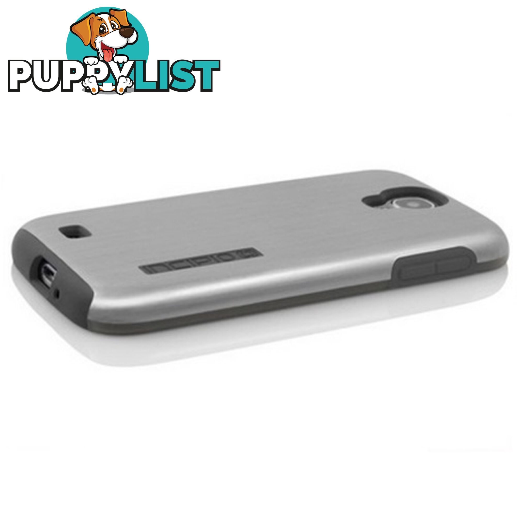 Incipio DualPro Shine Case Samsung Galaxy S 4 - SA-380 Silver / Gray - 814523243802/SA-380 - Incipio