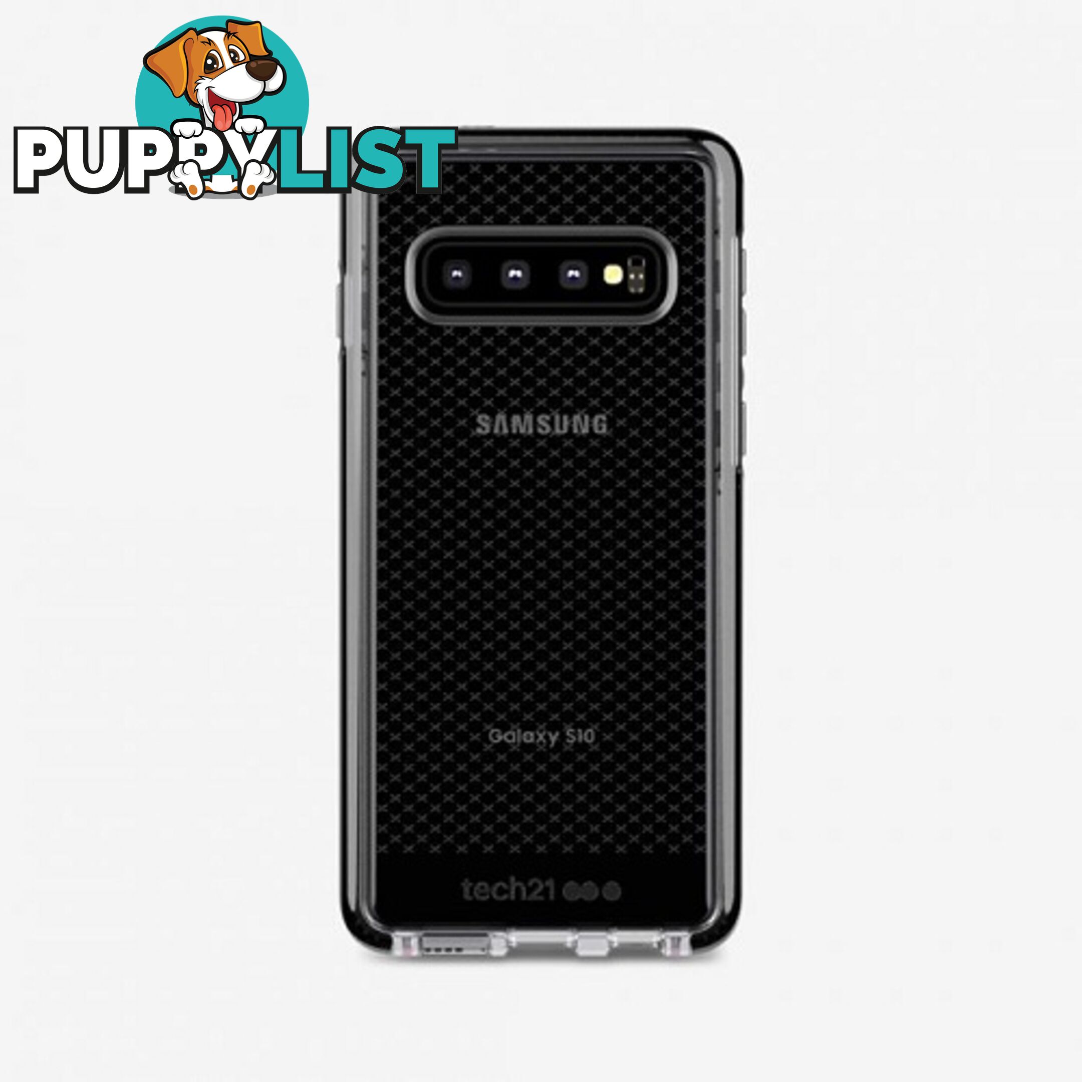 Tech21 Evo Check Case for Samsung Galaxy S10 - Smokey / Black - 5056234716625/T21-6918 - Tech21