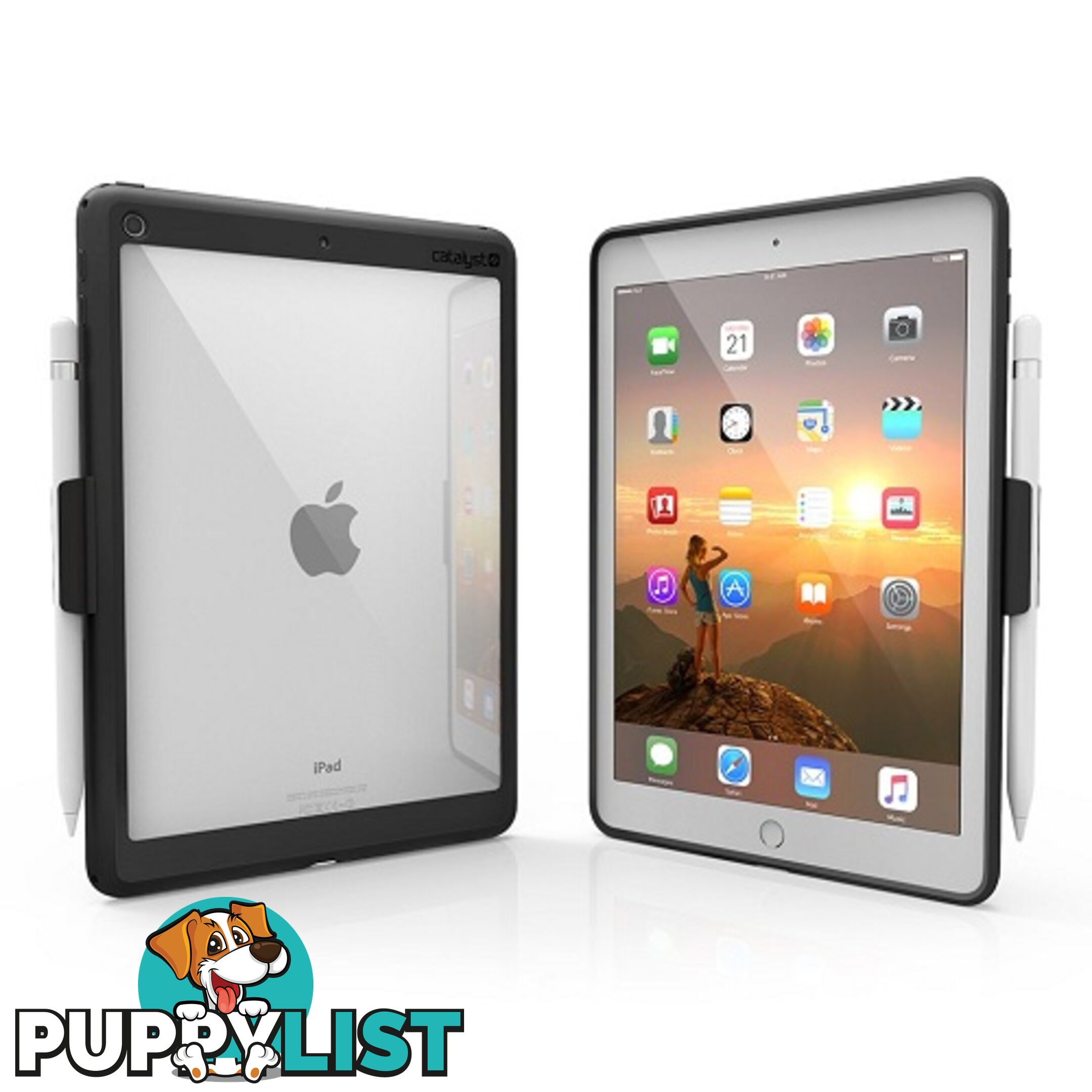 Catalyst Impact Protection Case for iPad 9.7" - Stealth Black - 4897041793352/CATDRPD6THBLK - Catalyst