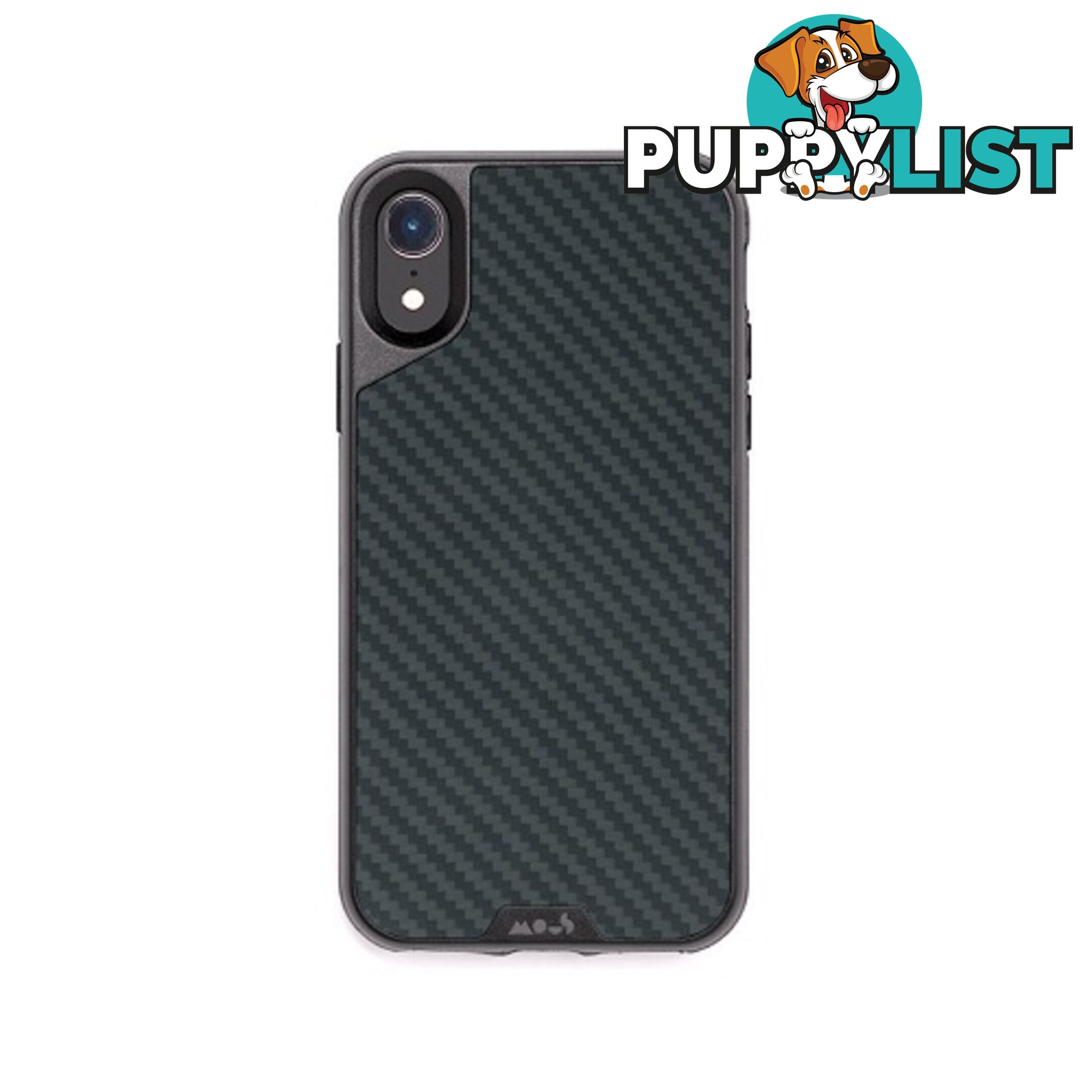 Mous Limitless 2.0 Case for iPhone XR -Carbon Fibre - 5060624480935/LIM2-IX61BLK-KEVLR-NS-RET - Mous