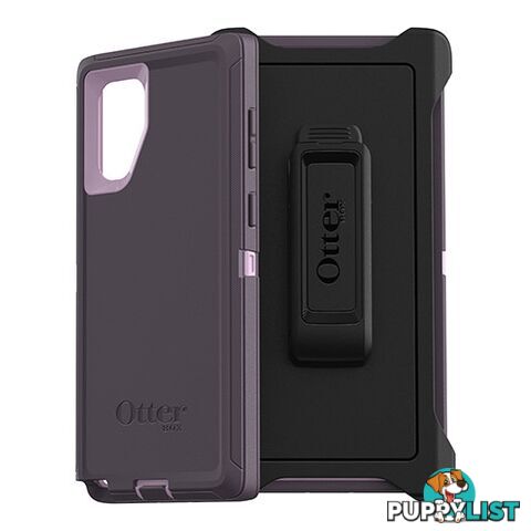 Otterbox Defender Tough Case with Belt Clip for Note 10 - Purple - 660543524922/77-63675 - OtterBox