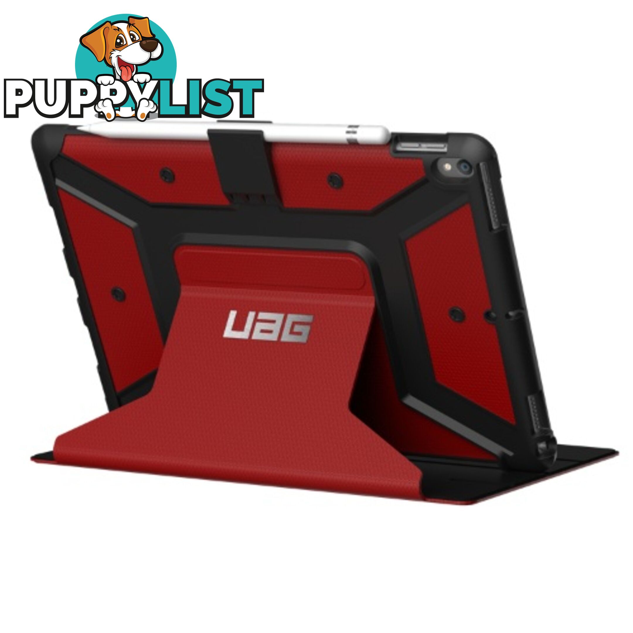 UAG Metropolis Case for iPad Air 3 10.5 2019 & iPad Pro 10.5 - Magma - 854332007646/U-IPDP10.5-E-MG - UAG