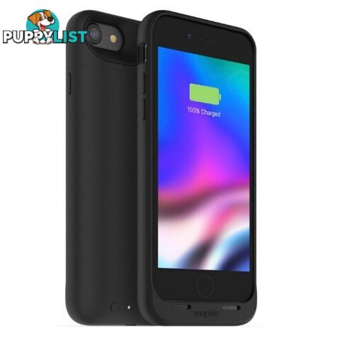 Mophie Juice Pack Air Case for iPhone 8 / 7 - Black - 810472039671/3967_JPA-IP7-BLK-I - Mophie