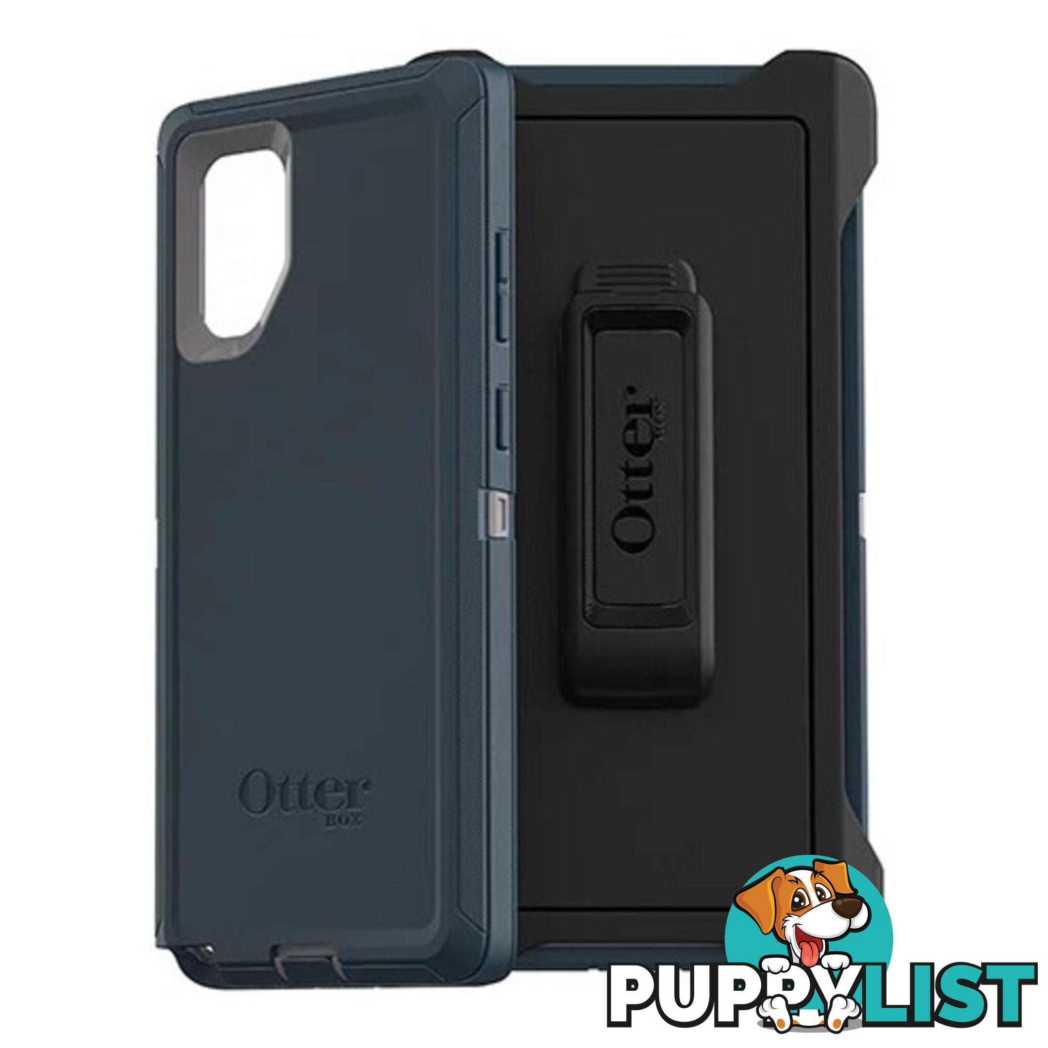 OtterBox Defender Case for Samsung Note 10+ 6.8 Inch - Gone Fishin Blue - 660543509127/77-62313 - OtterBox