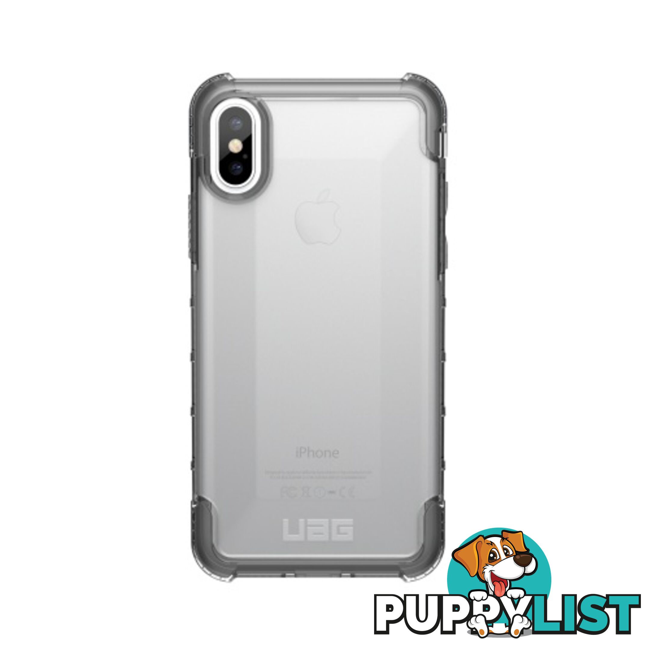 UAG Plyo Case for iPhone X / XS - Ice - 858329007244/U-IPHX-Y-IC - UAG