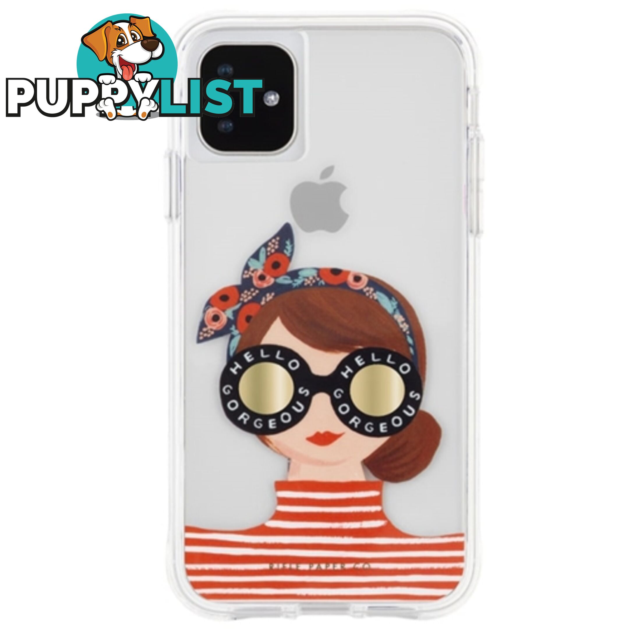 Case-Mate Rifle Paper Co Case iPhone 11 / XR 6.1 inch - Gorgeous Girl - 846127187787/CM039826 - Case-Mate