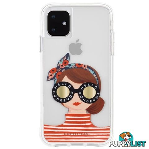 Case-Mate Rifle Paper Co Case iPhone 11 / XR 6.1 inch - Gorgeous Girl - 846127187787/CM039826 - Case-Mate