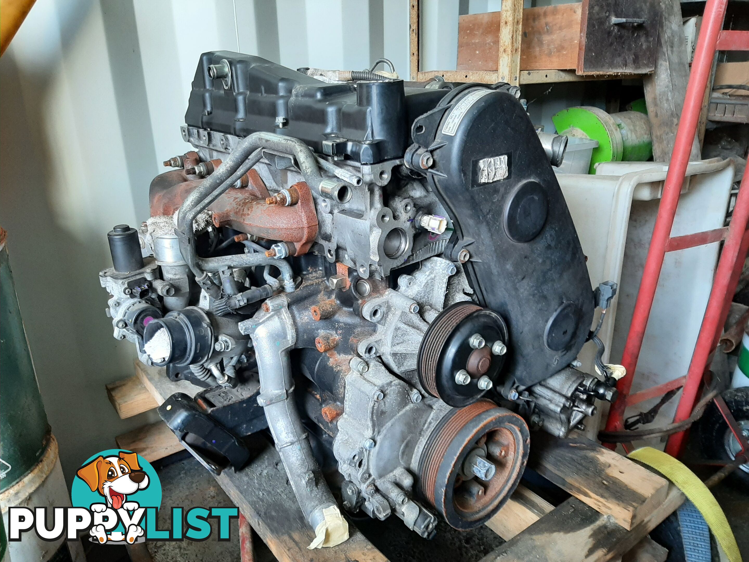 Toyota 1KD FTV  diesel 4 cyl. engine complete