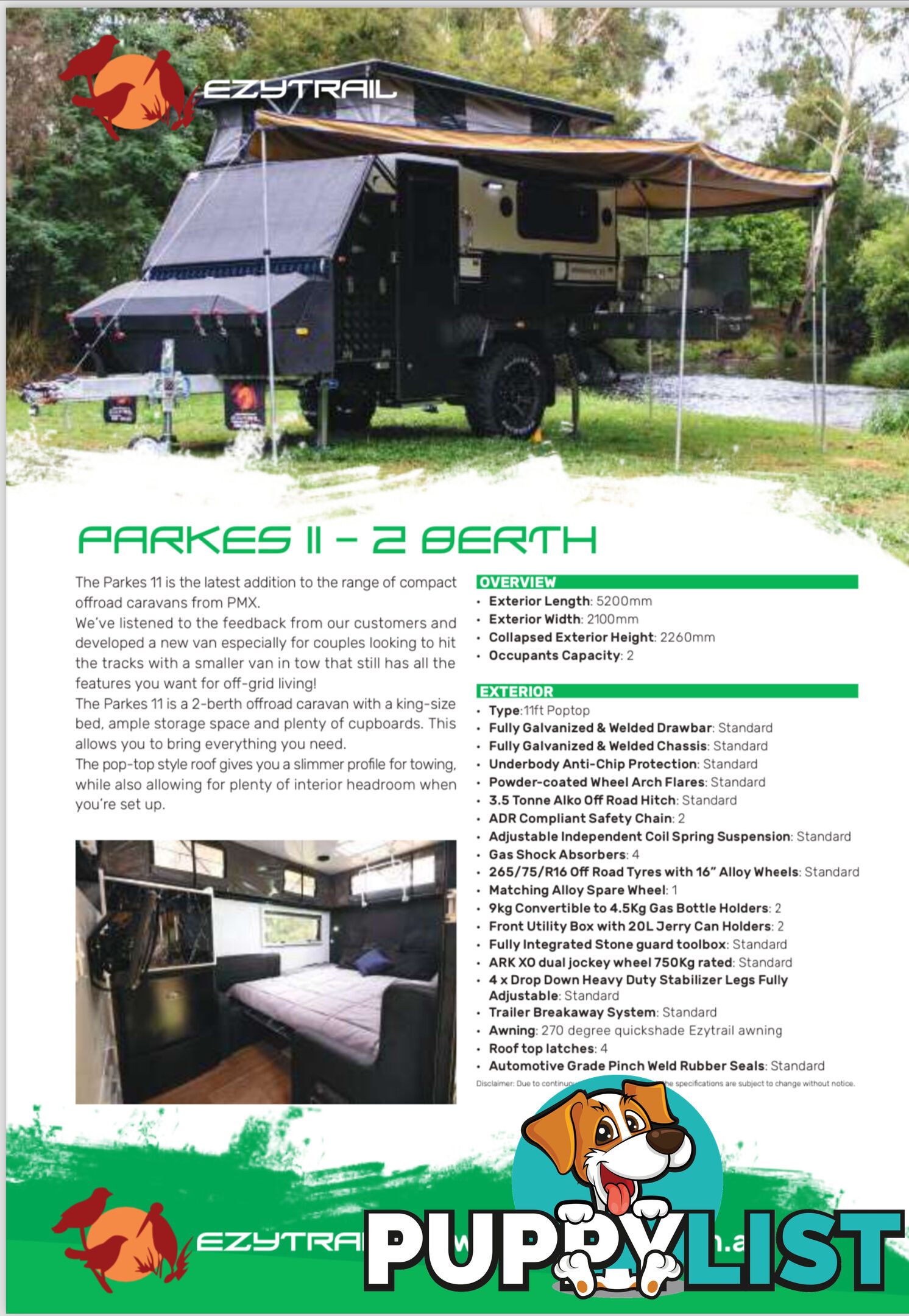 2021 Ezytrail Camper Trailer Parkes