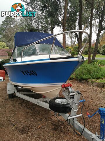 Savage Streaker 5.02 90 Mercury & Susuki 15HP auxiliary