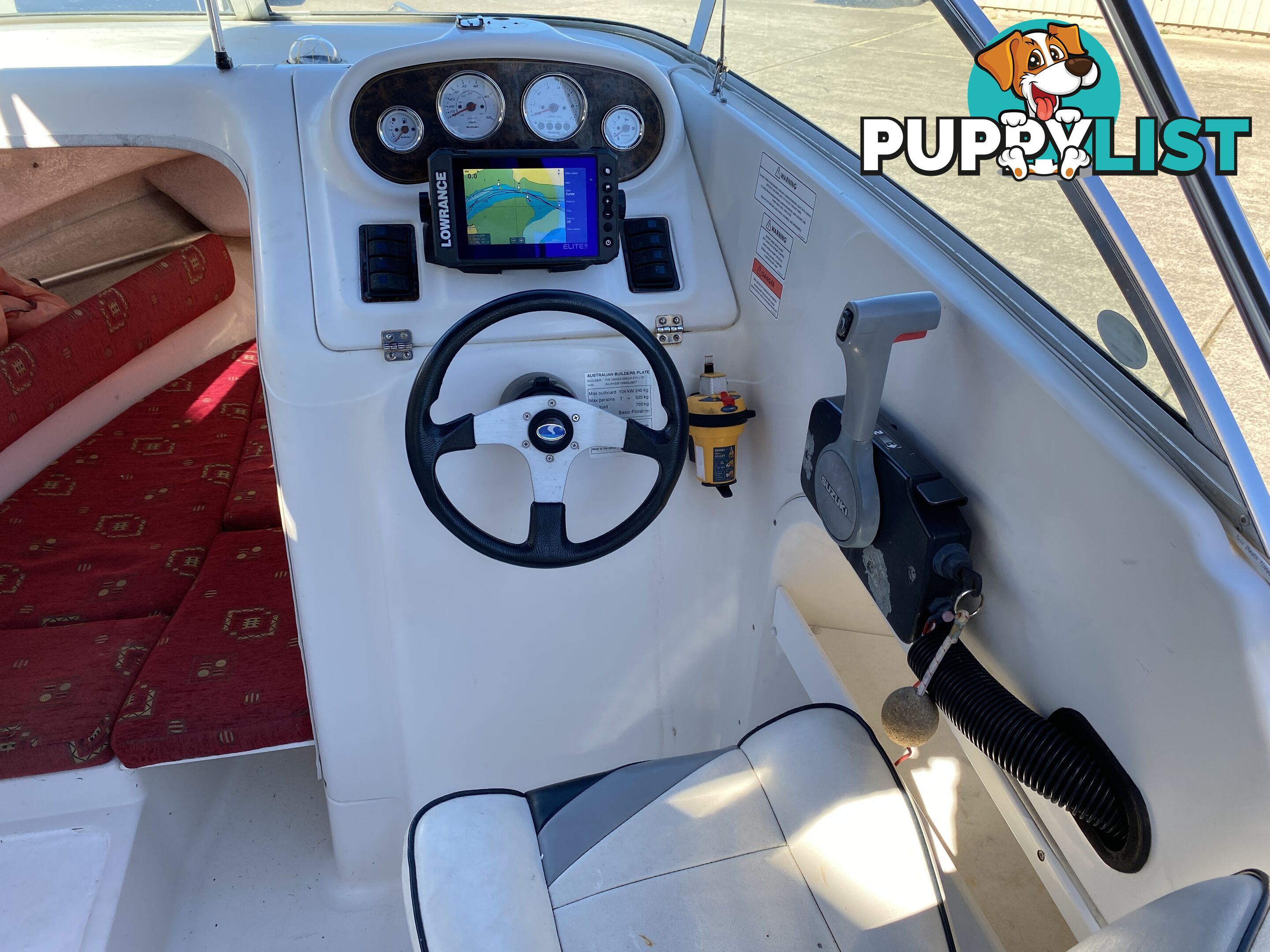 2007 Haines Signature 542f cuddy cabin powered by df140hp Suzuki outboard