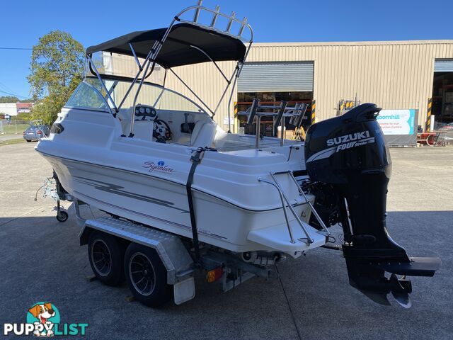 2007 Haines Signature 542f cuddy cabin powered by df140hp Suzuki outboard