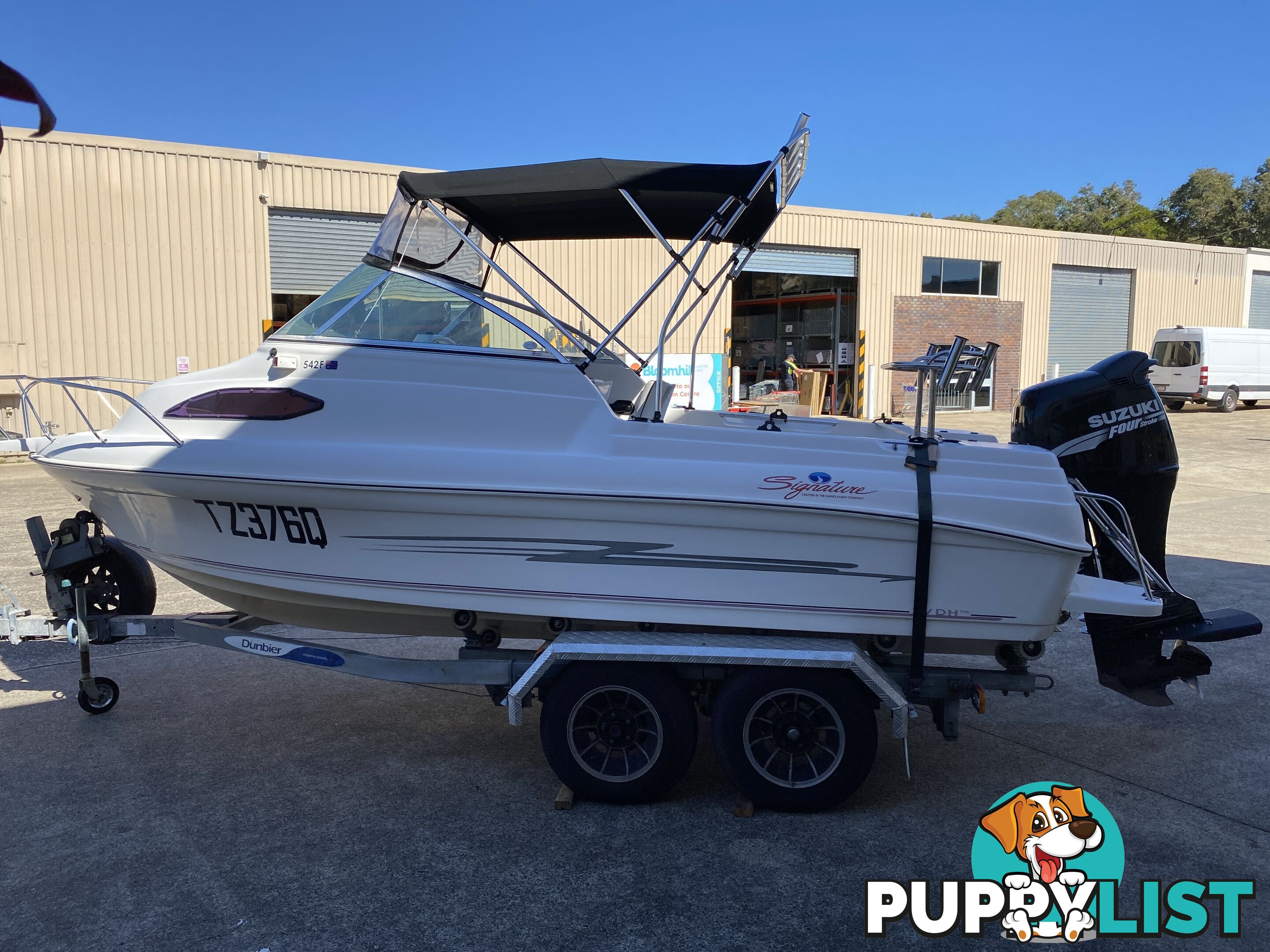 2007 Haines Signature 542f cuddy cabin powered by df140hp Suzuki outboard