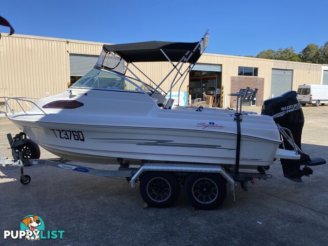 2007 Haines Signature 542f cuddy cabin powered by df140hp Suzuki outboard