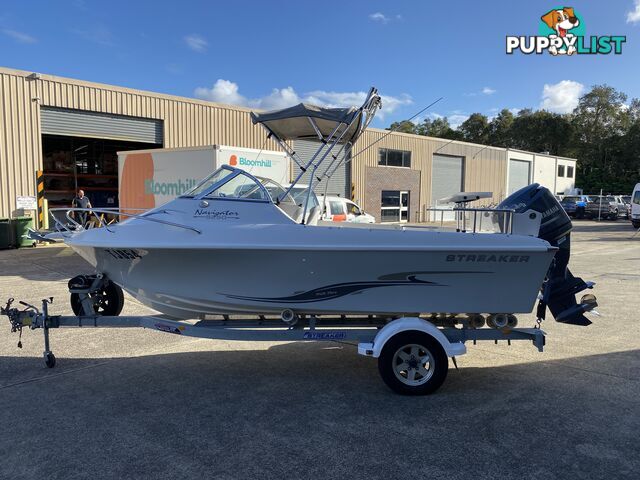 2016 Streaker Navigator 5250 powered by a 100hp Yamaha four stroke