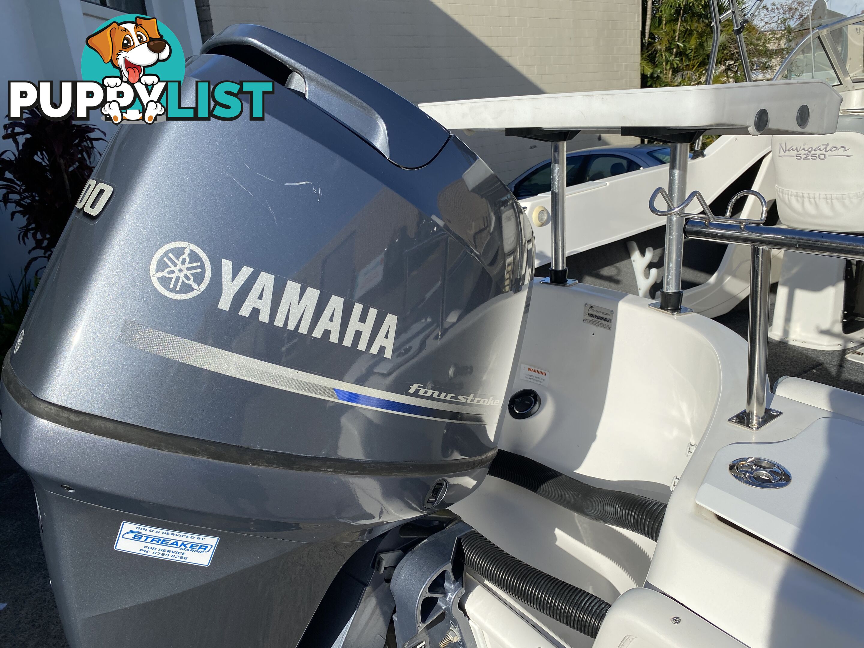 2016 Streaker Navigator 5250 powered by a 100hp Yamaha four stroke