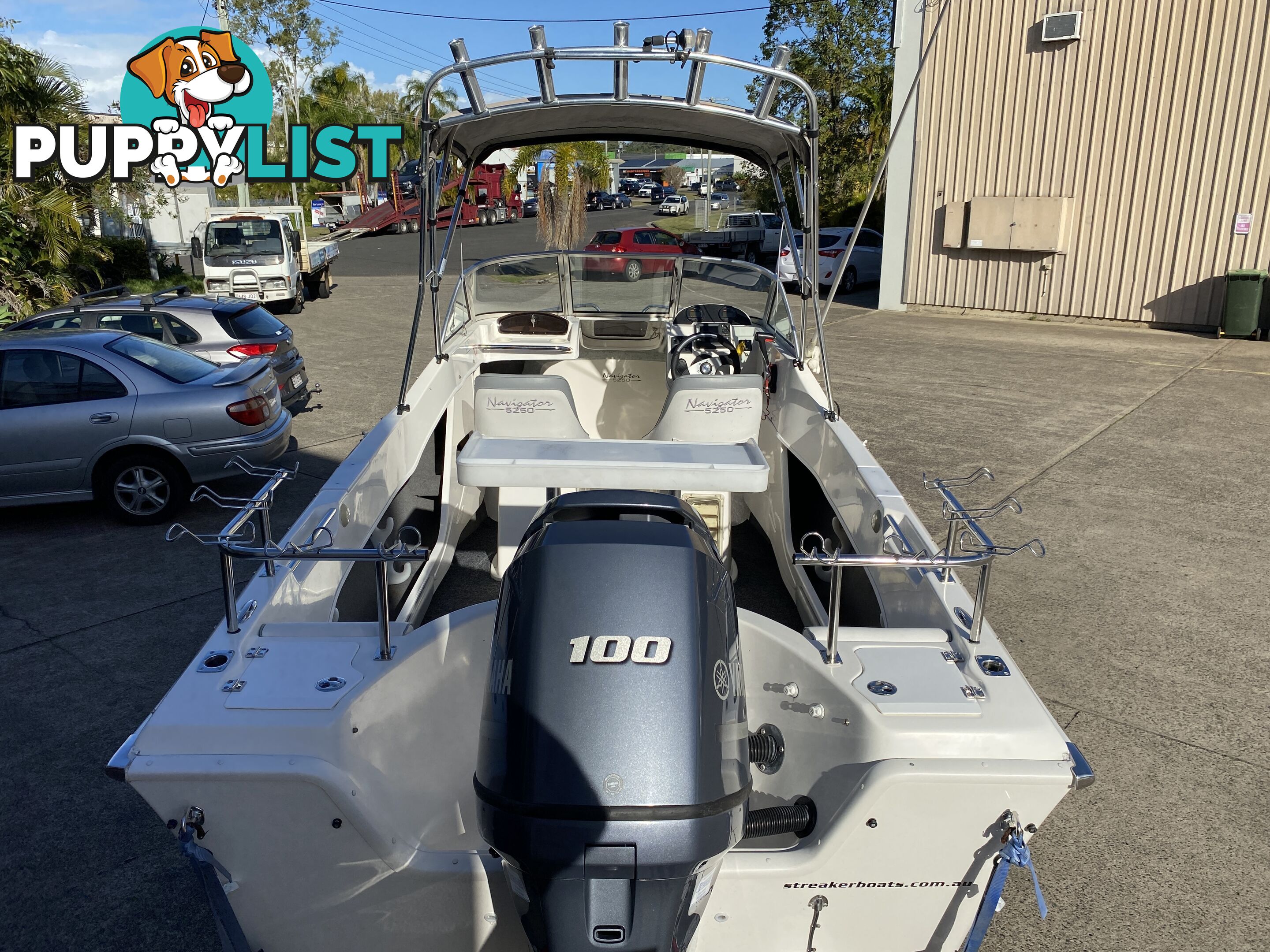 2016 Streaker Navigator 5250 powered by a 100hp Yamaha four stroke