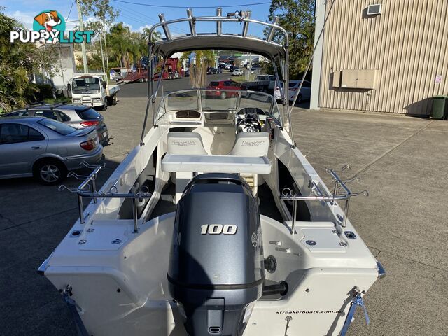 2016 Streaker Navigator 5250 powered by a 100hp Yamaha four stroke