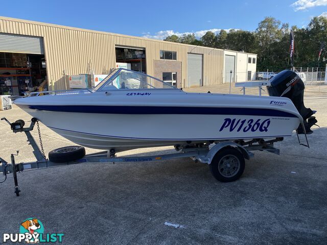2005 Freedom 4.94 Getaway powered by 70hp Suzuki 
