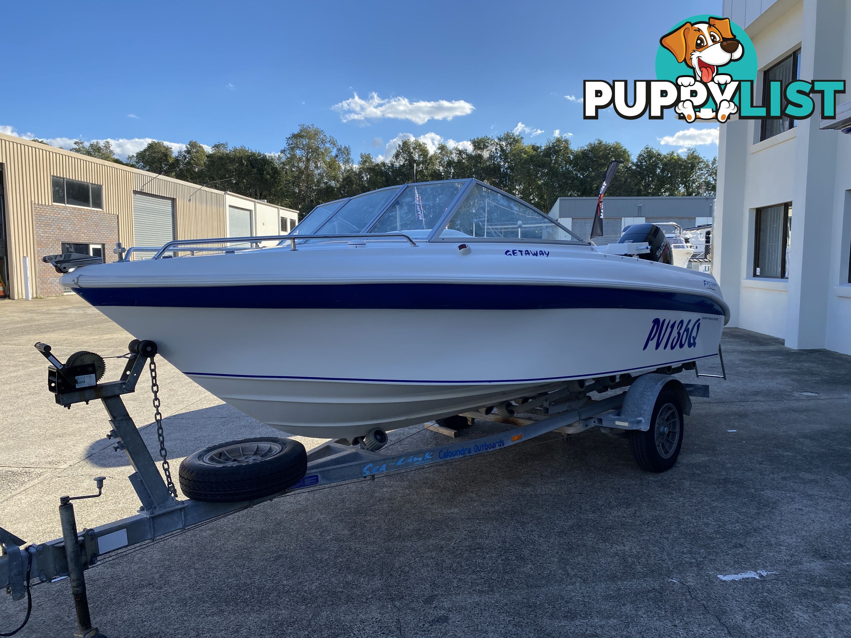 2005 Freedom 4.94 Getaway powered by 70hp Suzuki 