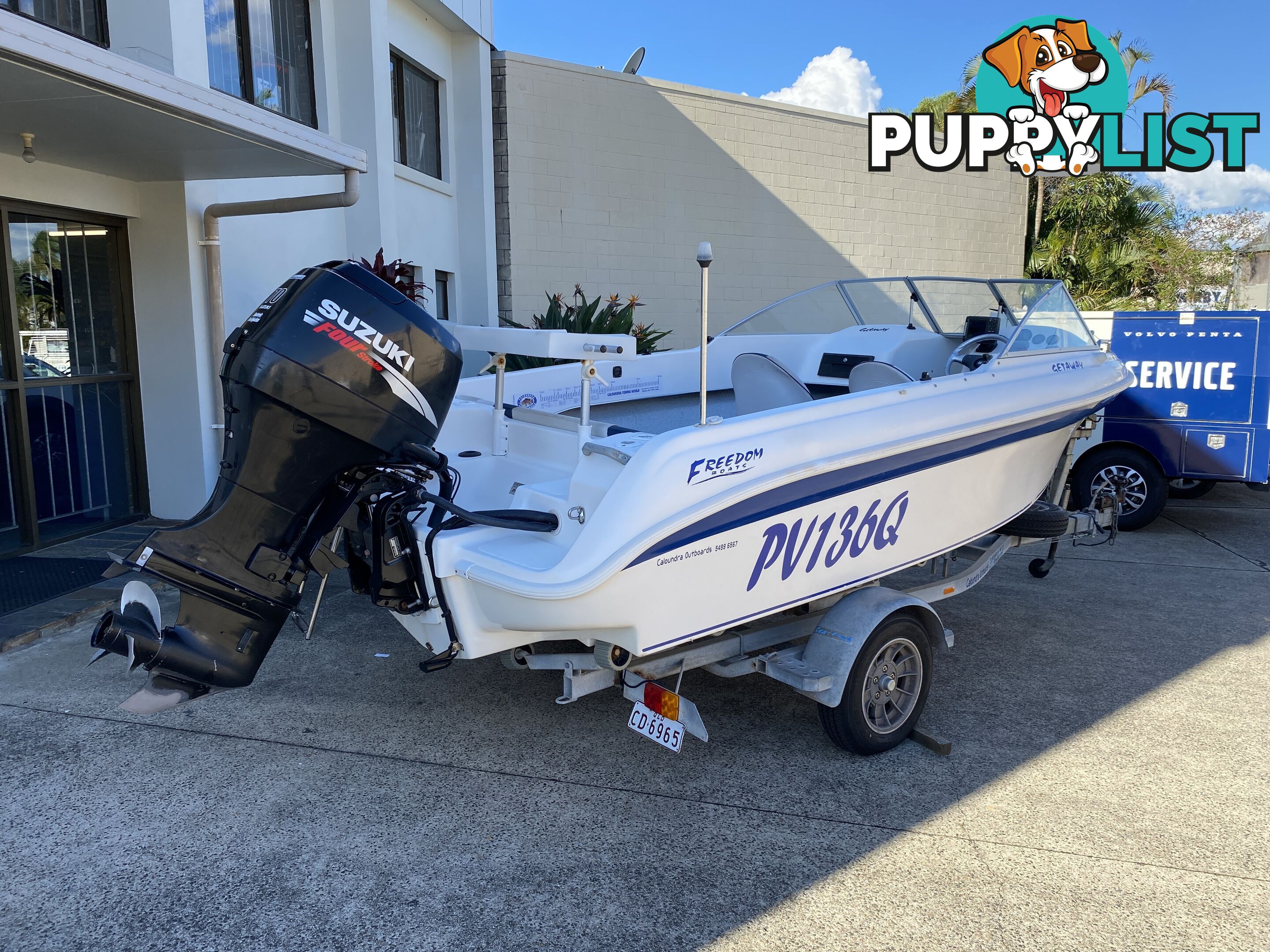 2005 Freedom 4.94 Getaway powered by 70hp Suzuki 