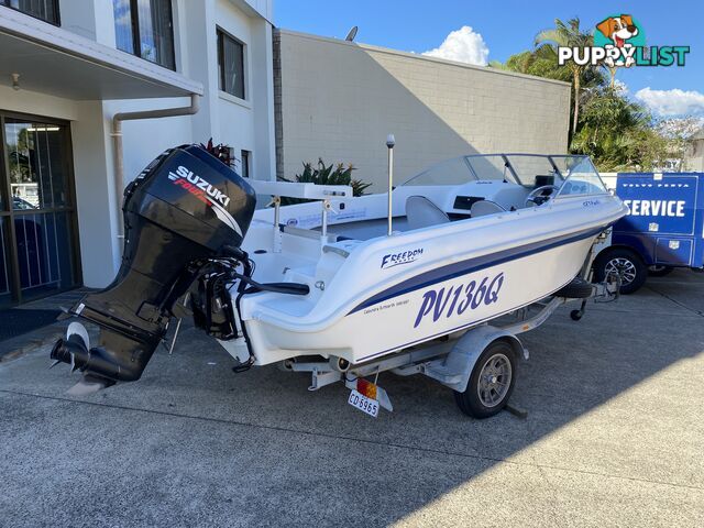 2005 Freedom 4.94 Getaway powered by 70hp Suzuki 