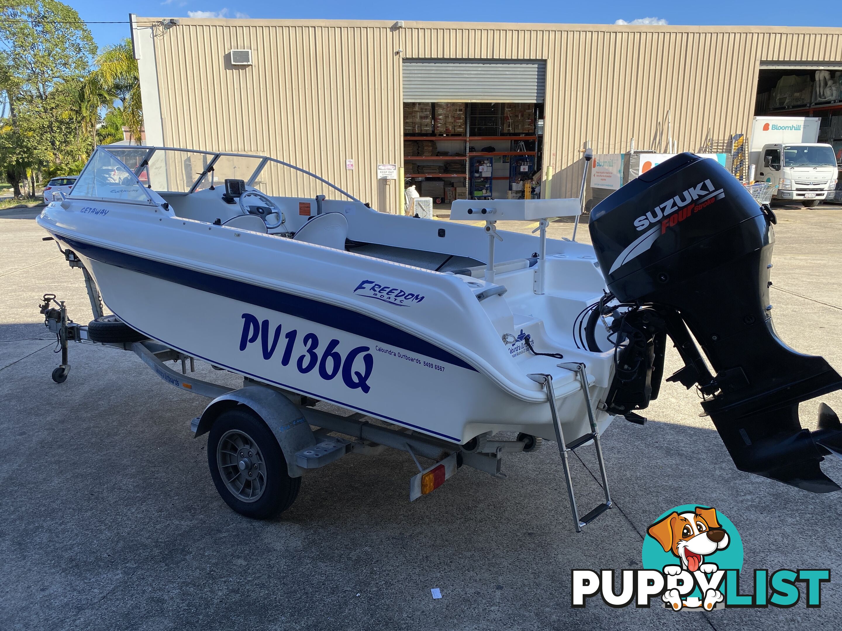 2005 Freedom 4.94 Getaway powered by 70hp Suzuki 