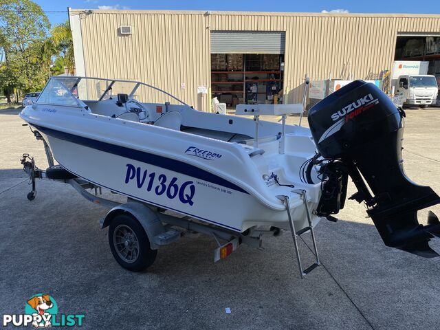 2005 Freedom 4.94 Getaway powered by 70hp Suzuki 