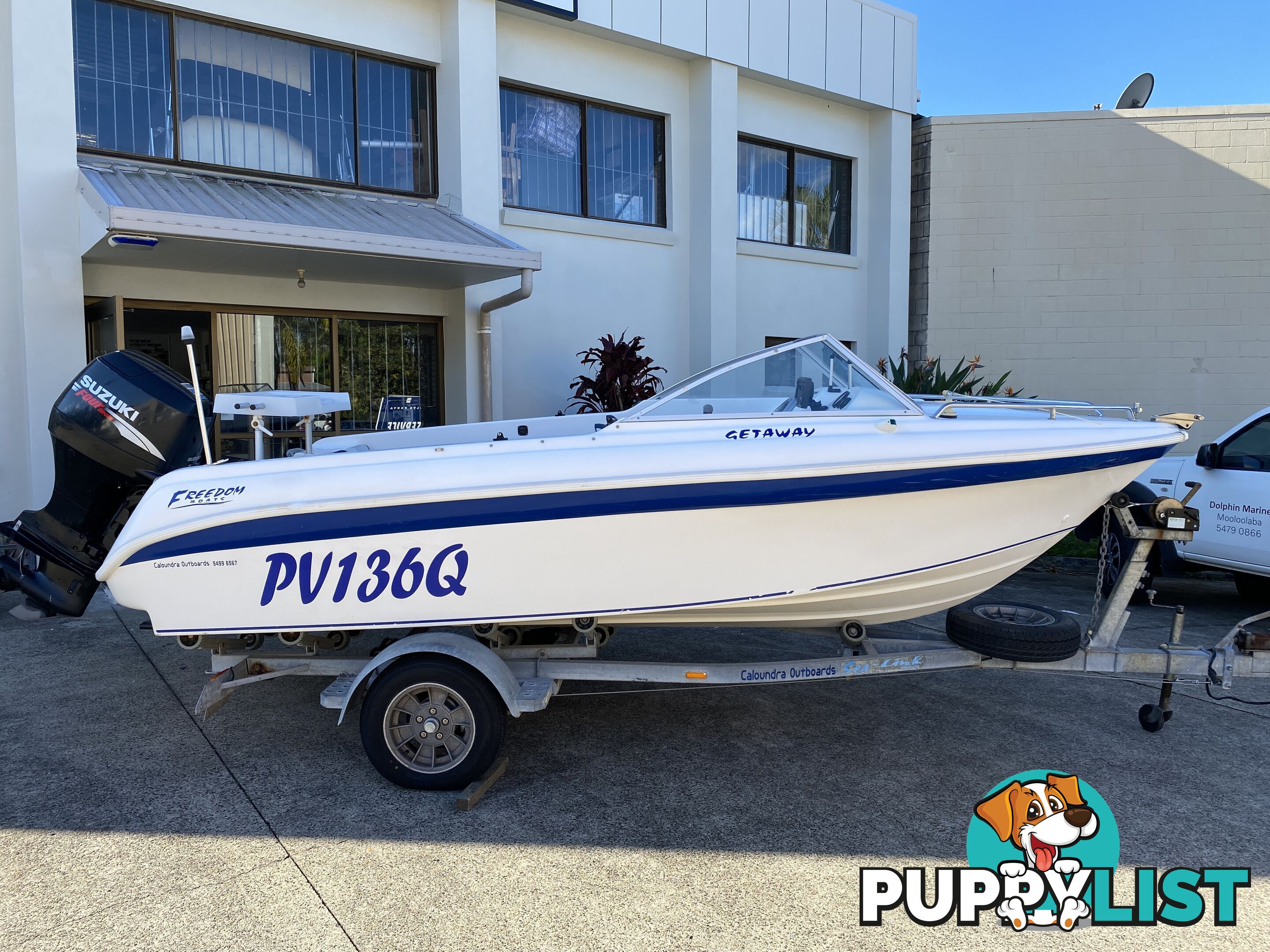 2005 Freedom 4.94 Getaway powered by 70hp Suzuki 