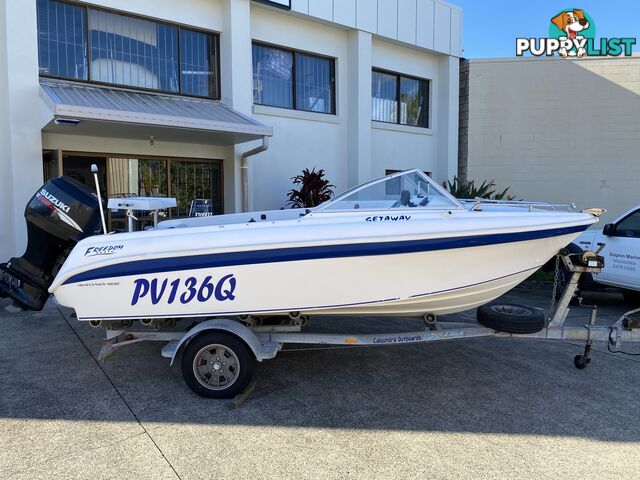 2005 Freedom 4.94 Getaway powered by 70hp Suzuki 