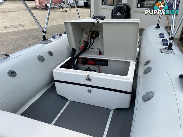 2020 Skip Inflatables Blue water 380 powered buy 30hp Suzuki outboard 