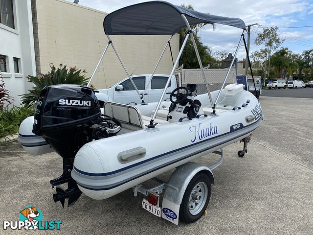 2020 Skip Inflatables Blue water 380 powered buy 30hp Suzuki outboard 