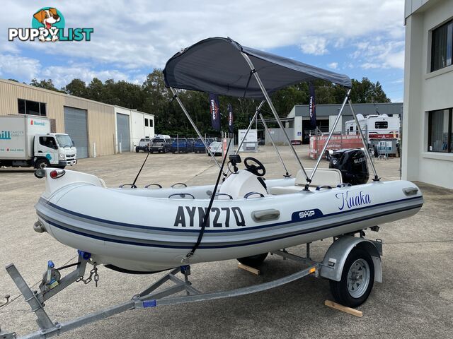 2020 Skip Inflatables Blue water 380 powered buy 30hp Suzuki outboard 
