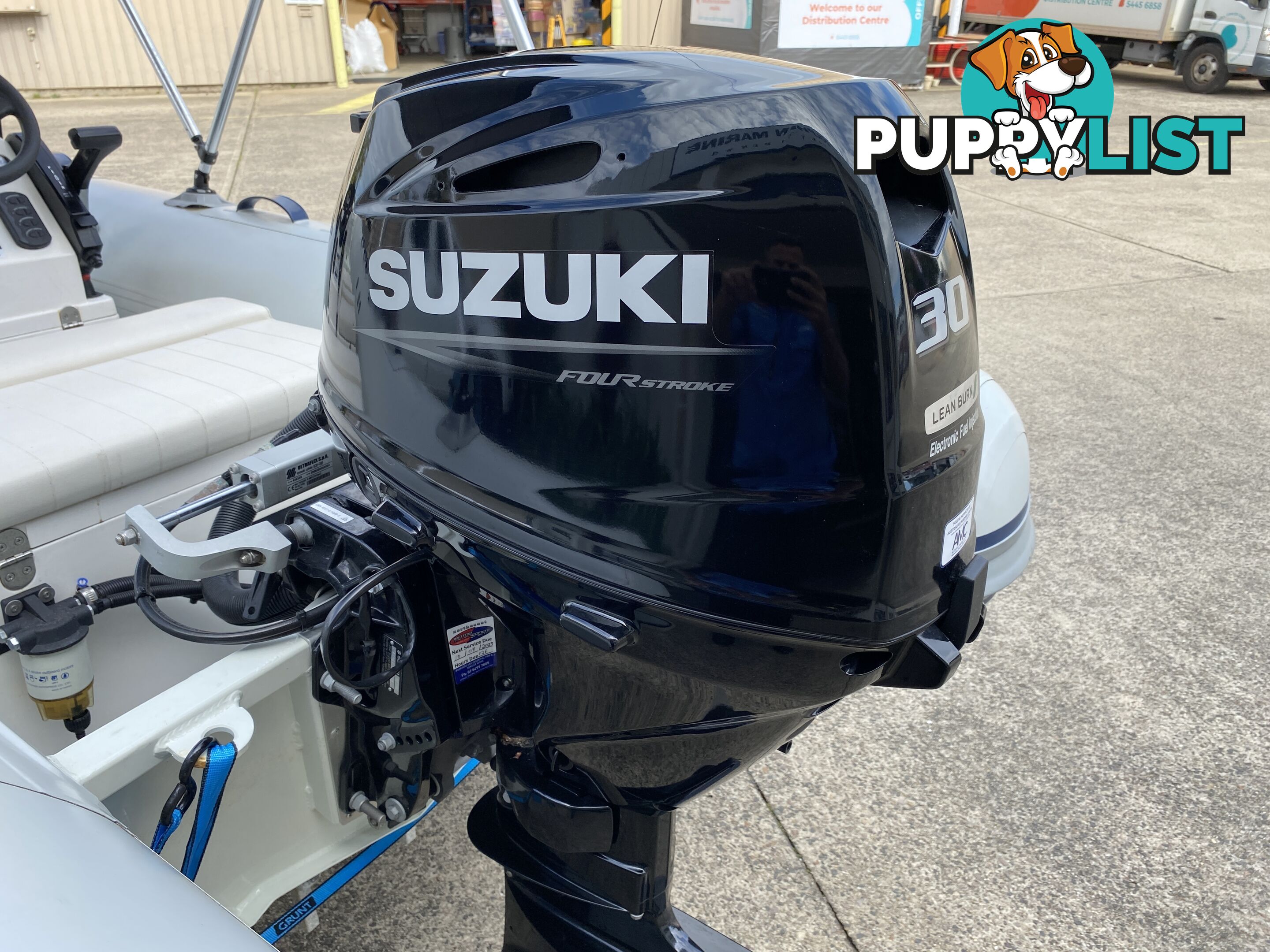 2020 Skip Inflatables Blue water 380 powered buy 30hp Suzuki outboard 