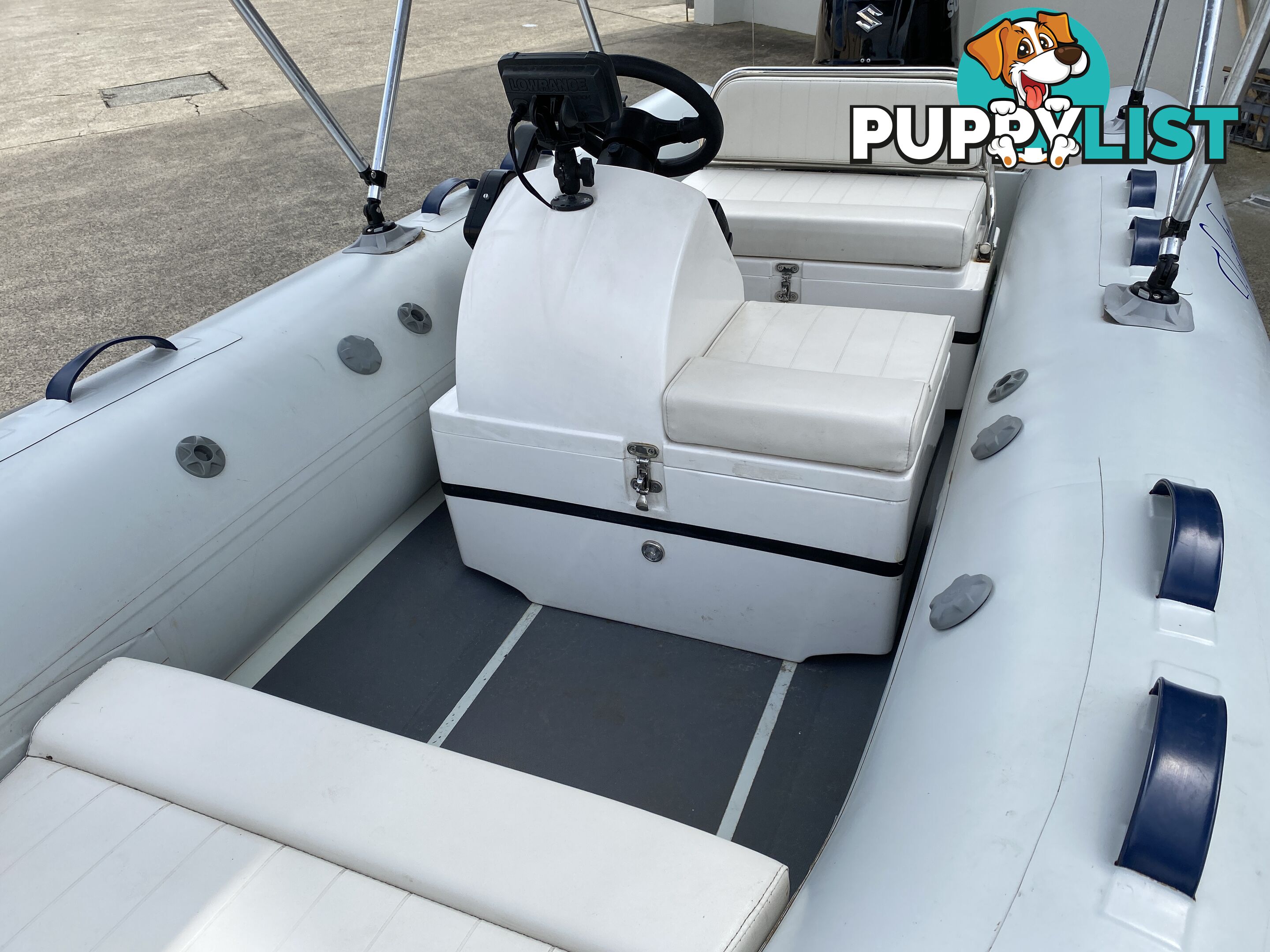 2020 Skip Inflatables Blue water 380 powered buy 30hp Suzuki outboard 