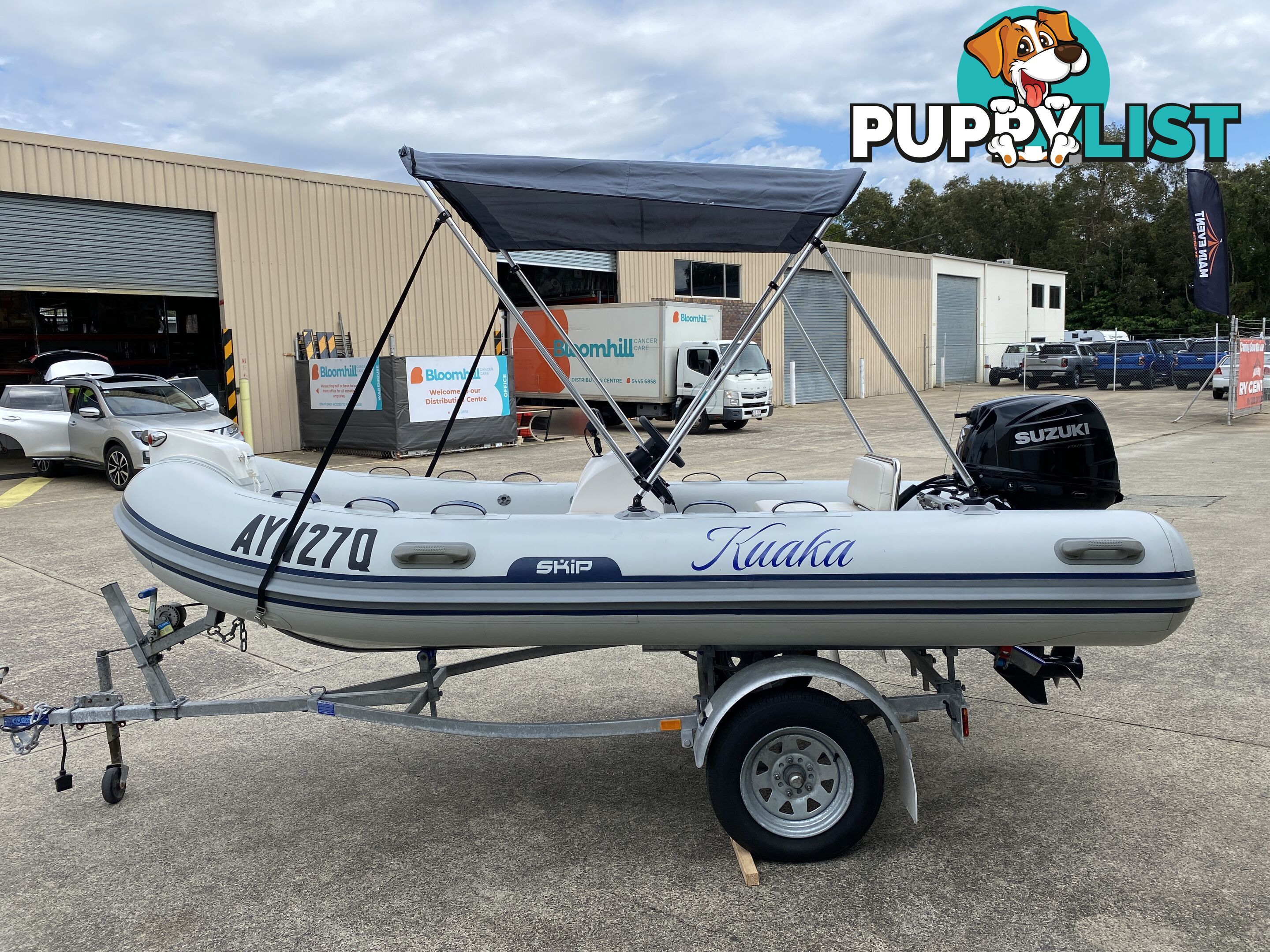 2020 Skip Inflatables Blue water 380 powered buy 30hp Suzuki outboard 