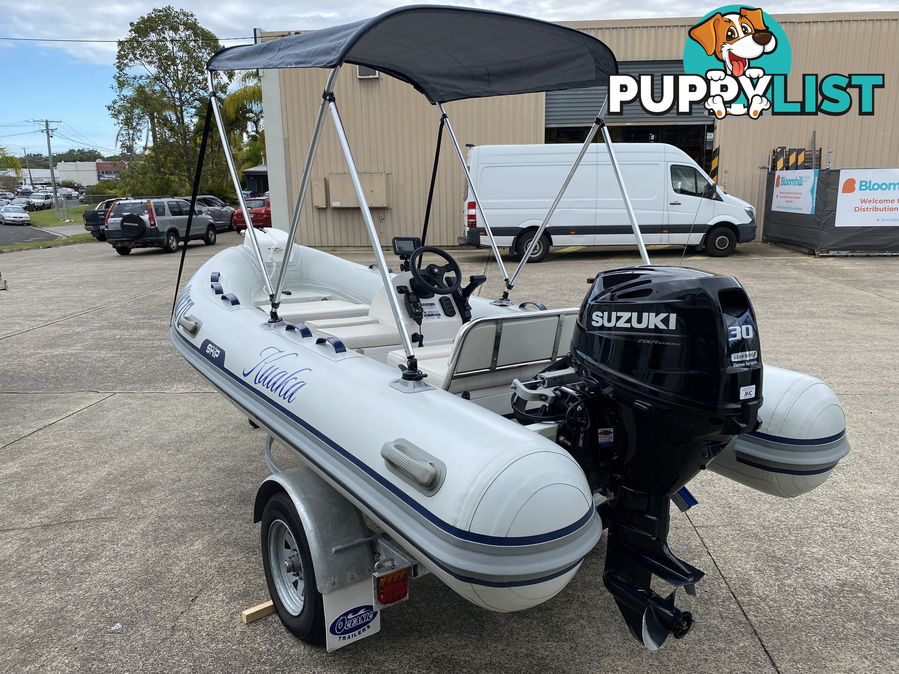 2020 Skip Inflatables Blue water 380 powered buy 30hp Suzuki outboard 
