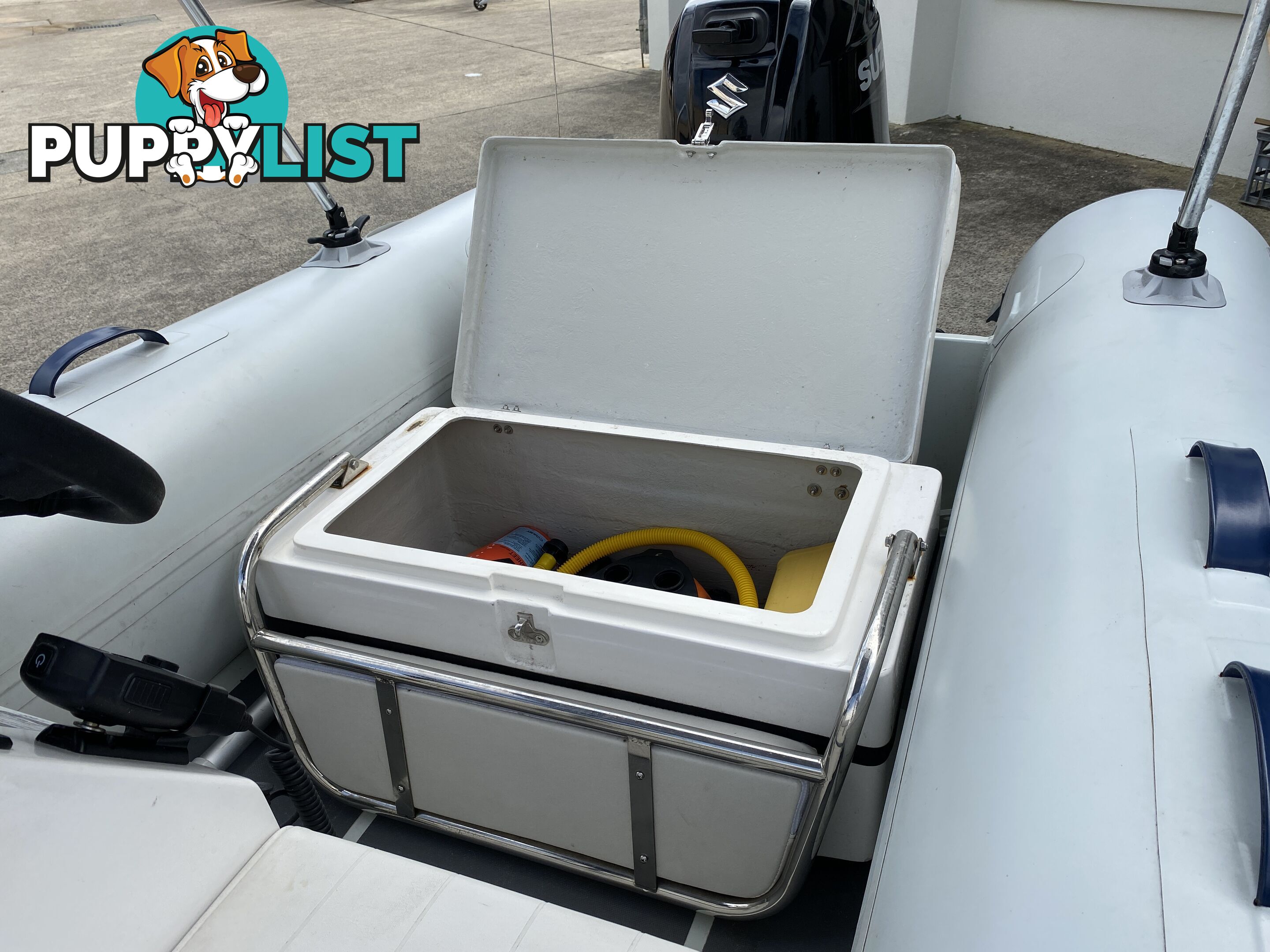 2020 Skip Inflatables Blue water 380 powered buy 30hp Suzuki outboard 