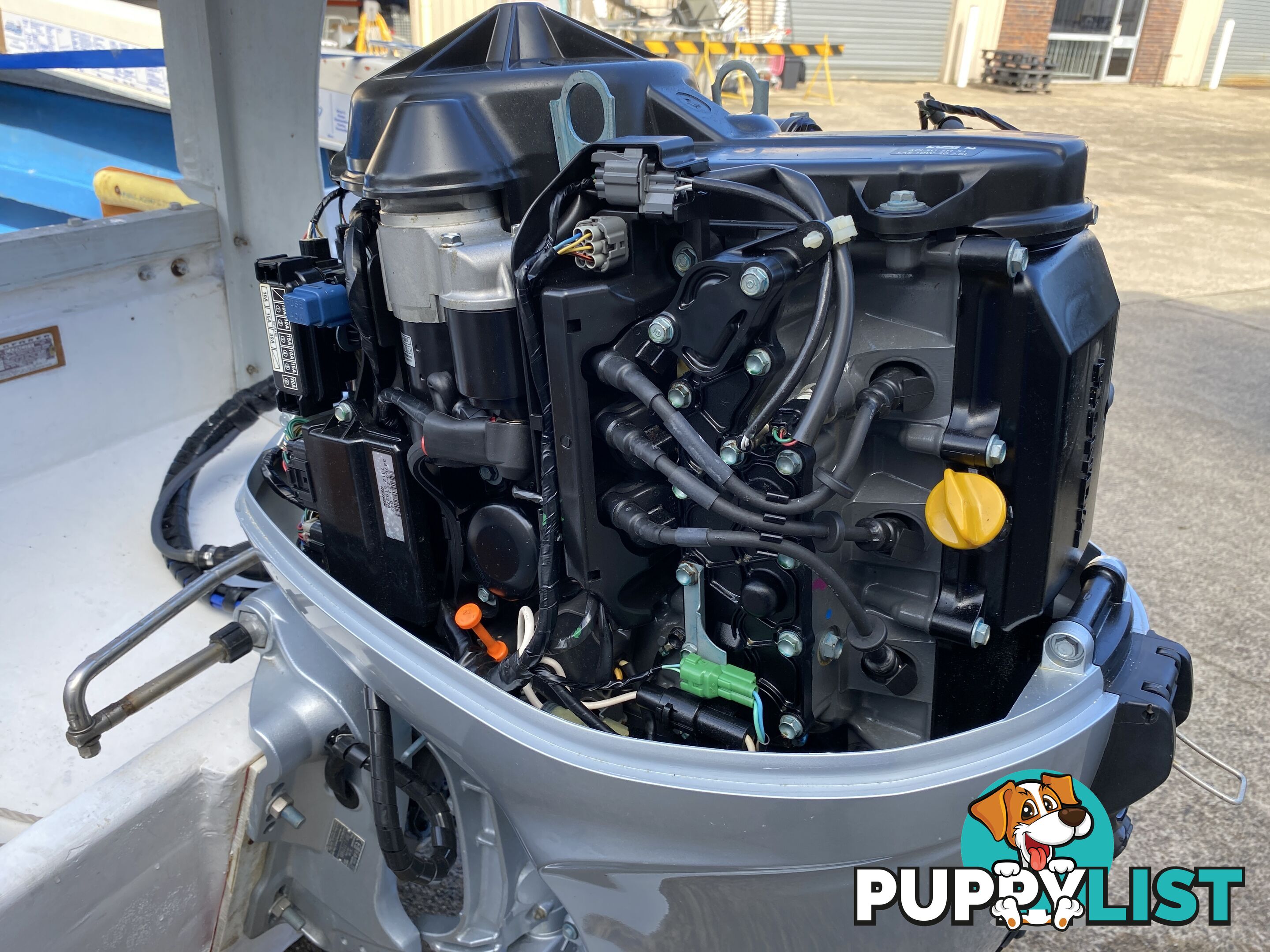 5m Seafarer cuddy cabin powered by 60hp Honda fuel injected four stroke  
