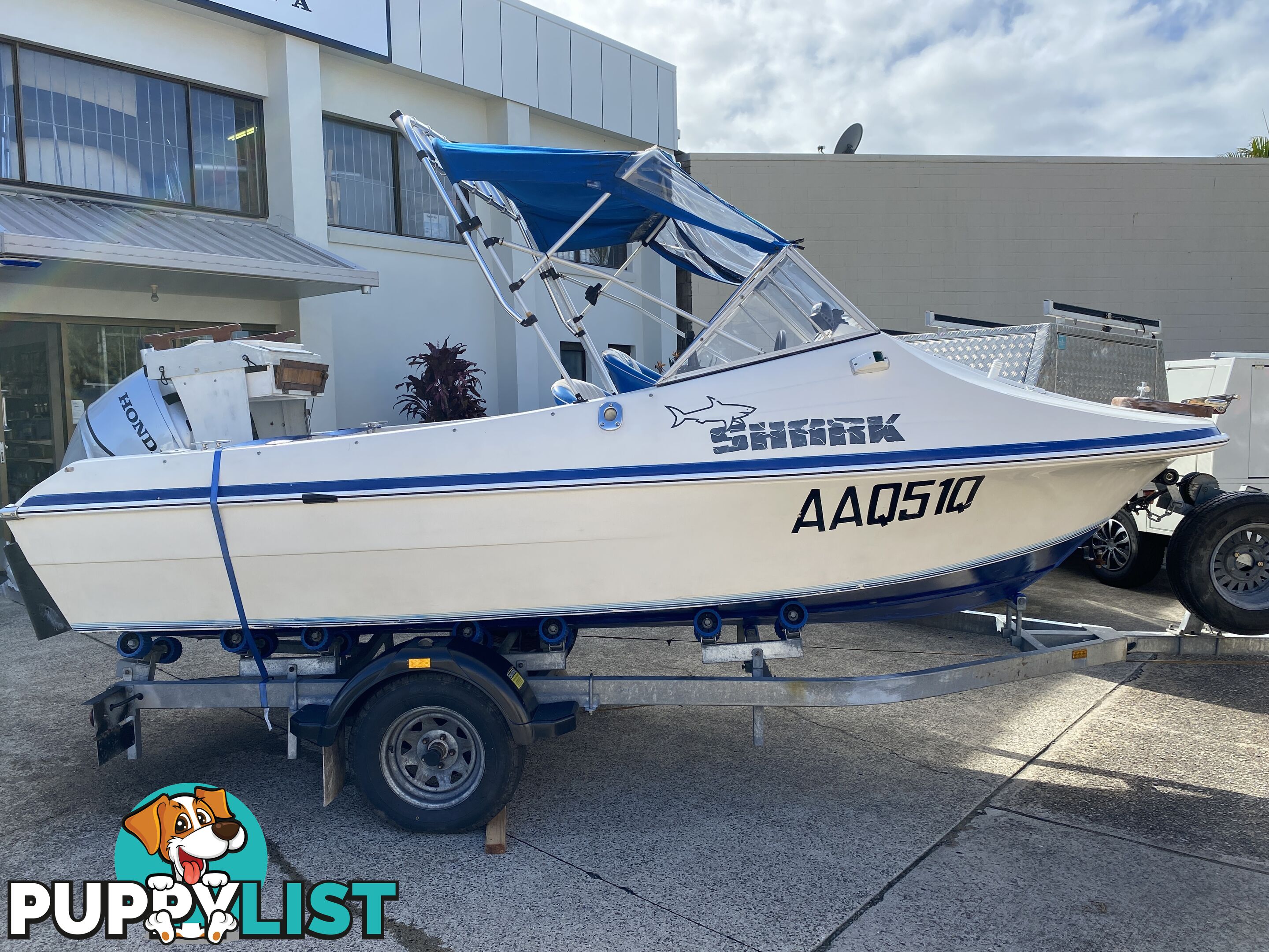 5m Seafarer cuddy cabin powered by 60hp Honda fuel injected four stroke  